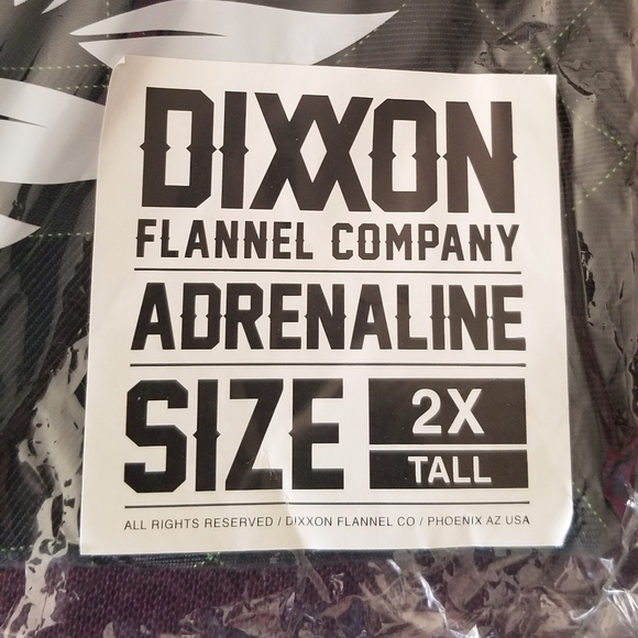 Dixxon Adrenaline flannel 2xlt - Picture 2 of 6